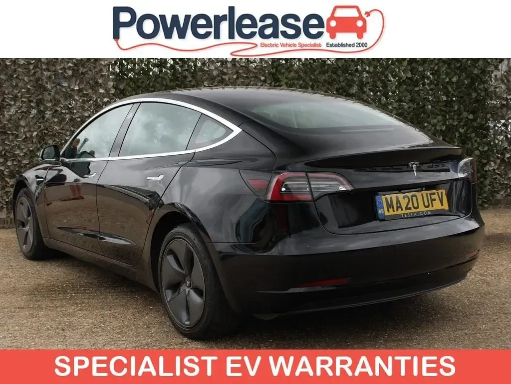 Used Tesla Model 3 Standard Range 239 kW (325 HP) 2020 Black Sedan