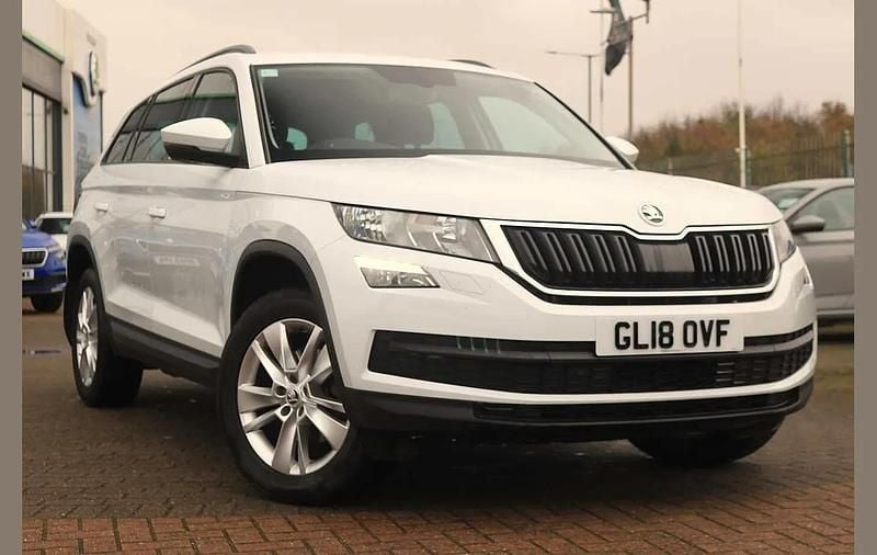 White Used 2018 Skoda Kodiaq SE Technology SUV | £15,750 (Super price) - Image 1/4