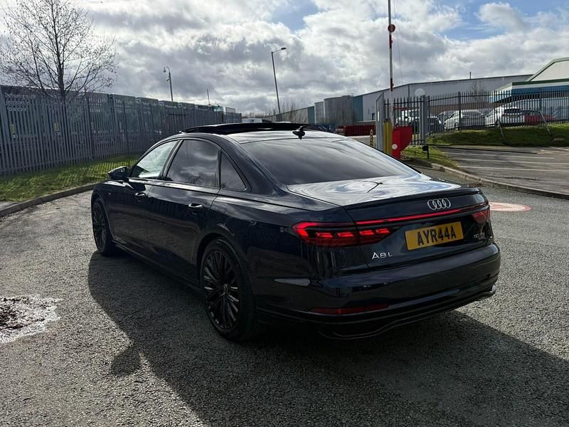 Used Audi A8L Comfort 2022 Blue Sedan