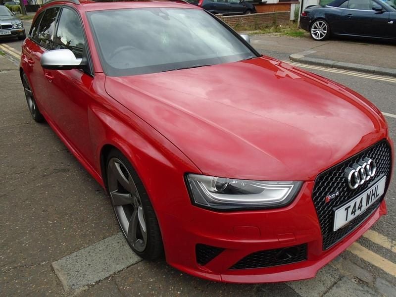 Red Used 2013 Audi RS4 Sport Estate | £19,995 - Image 1/4