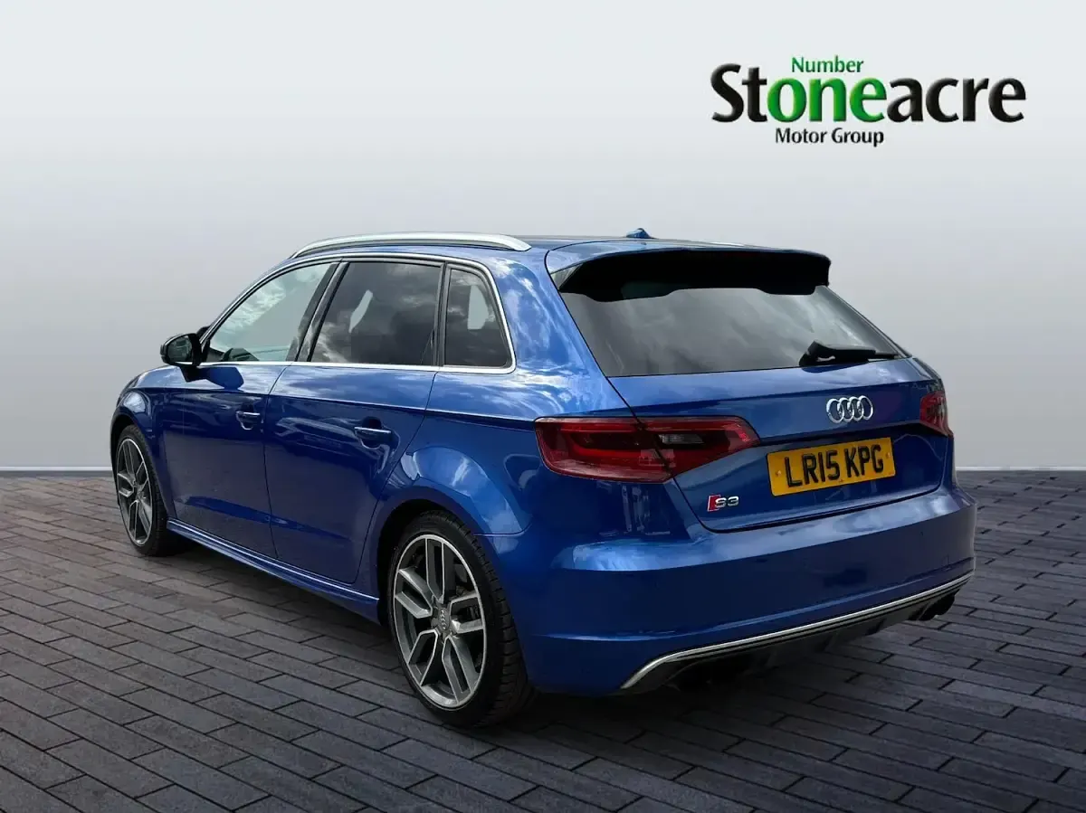 Used Audi S3 Sportback Comfort 300 HP (220 kW) 2015 Blue Hatchback