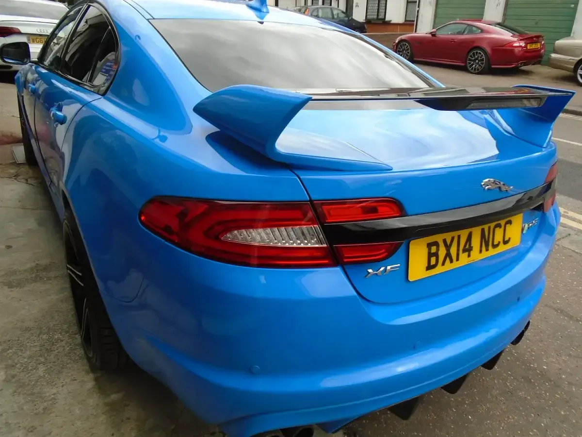 Used Jaguar XFR-S Supercharged 2014 Blue Sedan