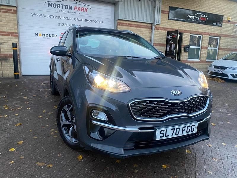 Begagnad Kia Sportage 136 HK (100 kW) 2020 Grå SUV