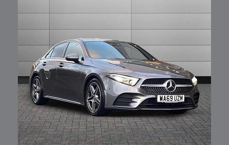 Grey Used 2019 Mercedes A200 AMG Line Premium Sedan | £19,695 (A bit pricey) - Image 1/3