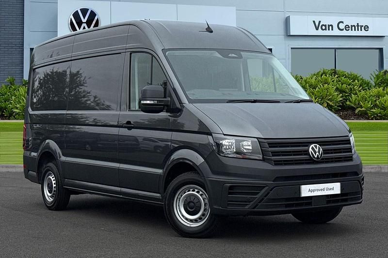 Grey New 2025 VW Crafter Business Van | £29,991 - Image 1/4