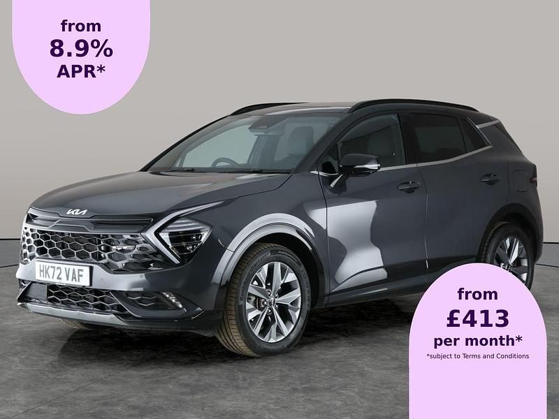 Grey Used 2023 Kia Sportage GT-Line S SUV | £27,676 (Fair price) - Image 1/2
