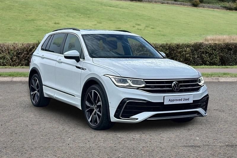 Used VW Tiguan R-line 190 HP (139 kW) 2023 White SUV