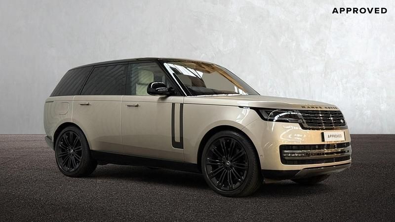 Gold Used 2022 Land Rover Range Rover First Edition SUV | £90,490 (Good price) - Image 1/4