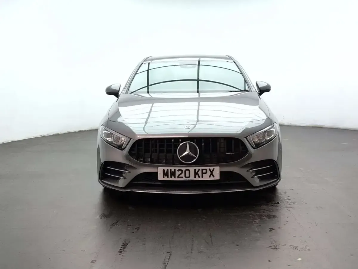 Begagnad Mercedes A35 AMG Executive 2020 Grå Halvkombi
