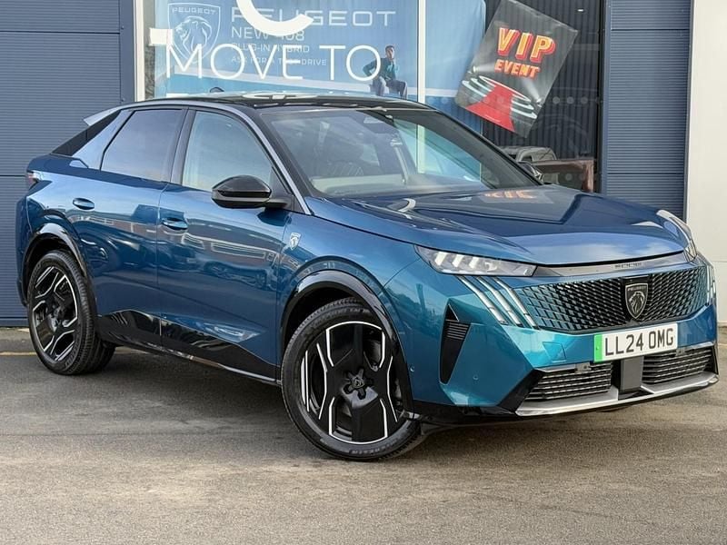 Blue Used 2024 Peugeot e-3008 GTi SUV | £26,995 (A bit pricey) - Image 1/4