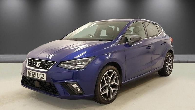 Used Seat Ibiza XCELLENCE Lux 115 HP (84 kW) 2019 Blue Hatchback