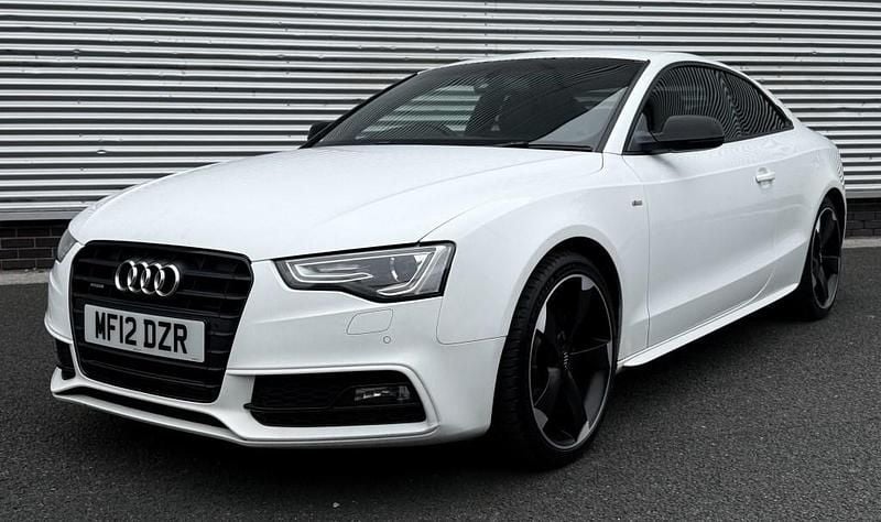 White Used 2012 Audi A5 S-Line Coupe | £5,495 (Good price) - Image 1/3