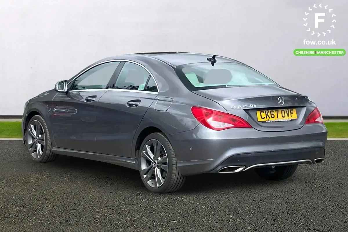 Used Mercedes CLA200 Active 136 HP (100 kW) 2017 Grey Coupe