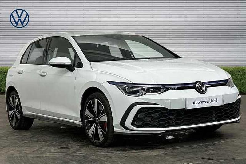 Used VW Golf VIII GTE 245 HP (180 kW) 2024 White Hatchback