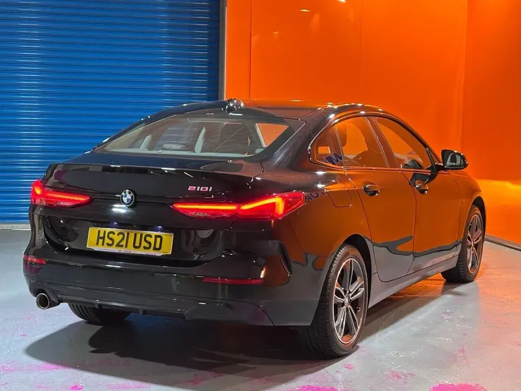 Used BMW 218 Gran Coupé Sport Line 136 HP (100 kW) 2021 Black Coupe