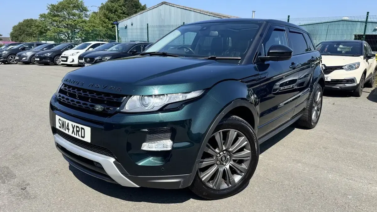 Used Land Rover Range Rover evoque Dynamic 2014 Green SUV