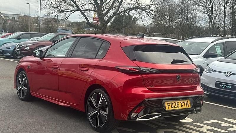 Used Peugeot 308 GT 129 HP (94 kW) 2025 Red Hatchback
