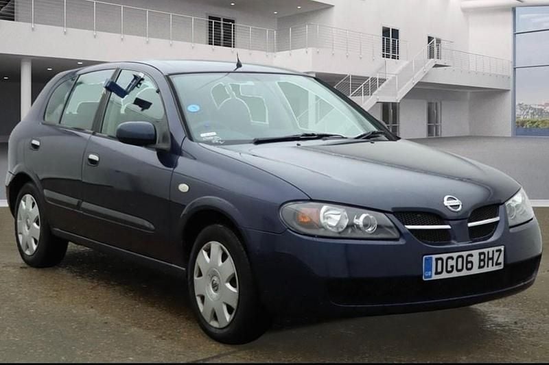 Blue Used 2006 Nissan Almera SE Hatchback | £795 (Expensive) - Image 1/1