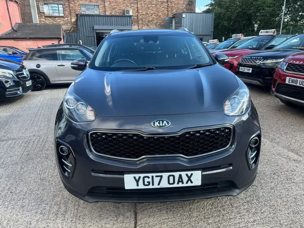 Used Kia Sportage 114 HP (83 kW) 2017 Silver SUV