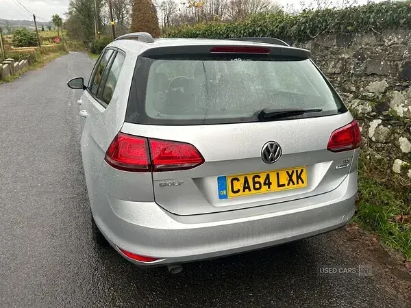 Used VW Golf VII SE 110 HP (80 kW) 2015 Silver Estate