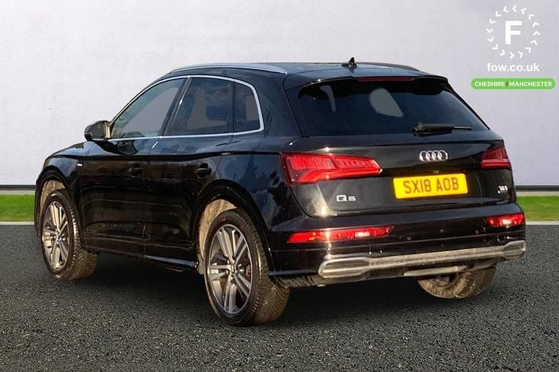 Used Audi Q5 S-Line 190 HP (139 kW) 2018 Black SUV