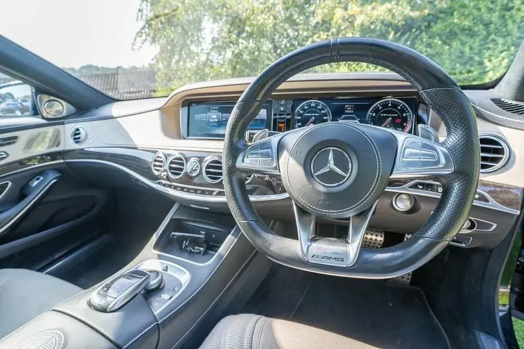 Used Mercedes S63L AMG Executive 585 HP (430 kW) 2016 Black Sedan