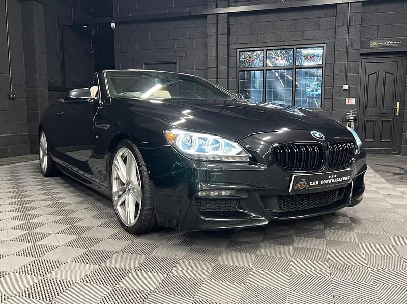 Black Used 2014 BMW 640 Cabriolet M Sport Cabriolet | £9,995 (Fair price) - Image 1/4