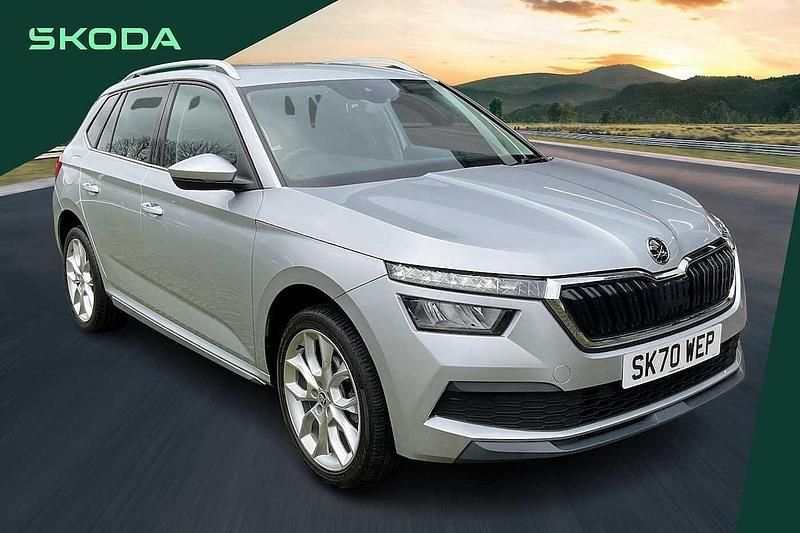 Used Skoda Kamiq SE L 113 HP (83 kW) 2020 Silver SUV