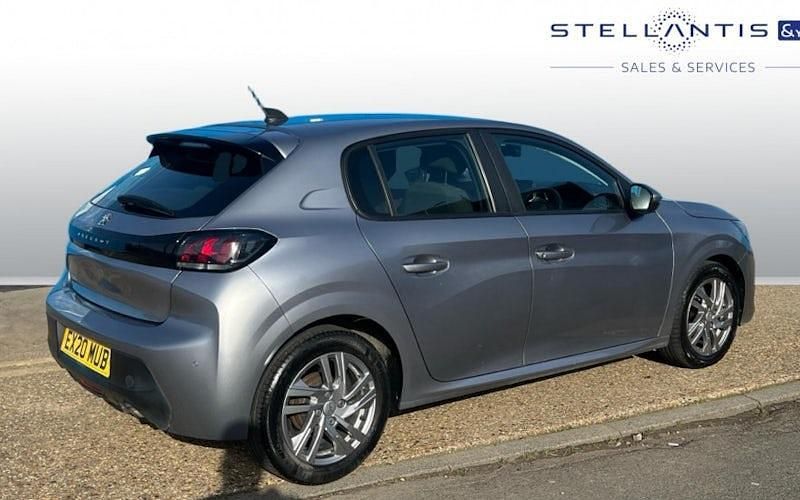 Used Peugeot 208 Active 75 HP (55 kW) 2020 Grey Hatchback