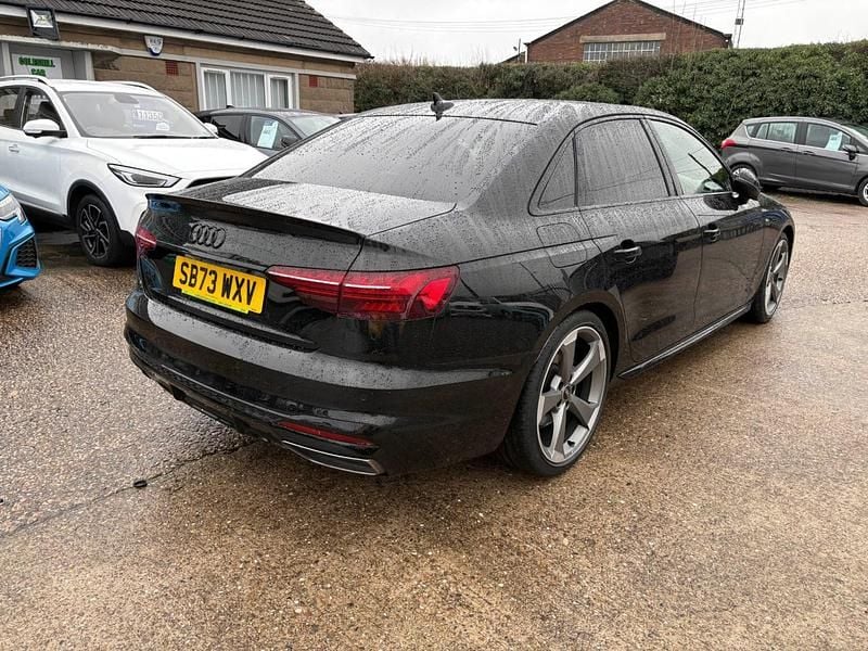 Used Audi A4 Black Edition 163 HP (119 kW) 2024 Black Sedan