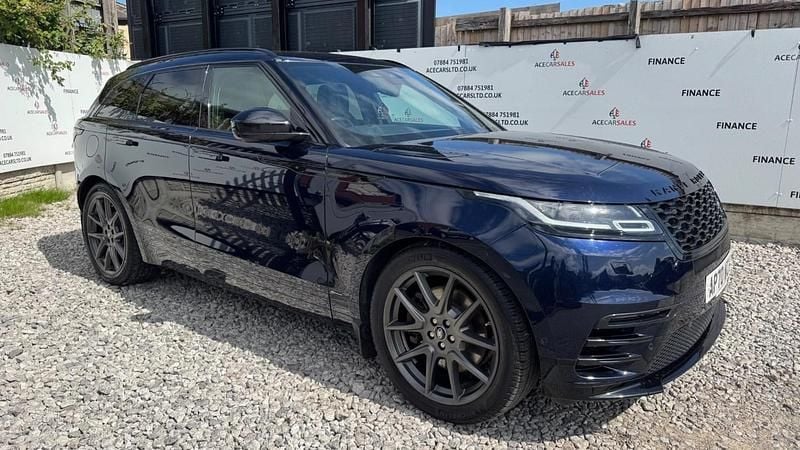 Gebraucht Land Rover Range Rover Velar HSE Dynamic 300 PS (220 kW) 2021 Blau SUV
