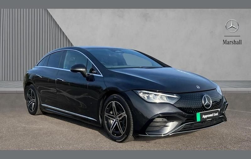 Used Mercedes EQE350 AMG line 214 kW (292 HP) 2024 Grey Sedan