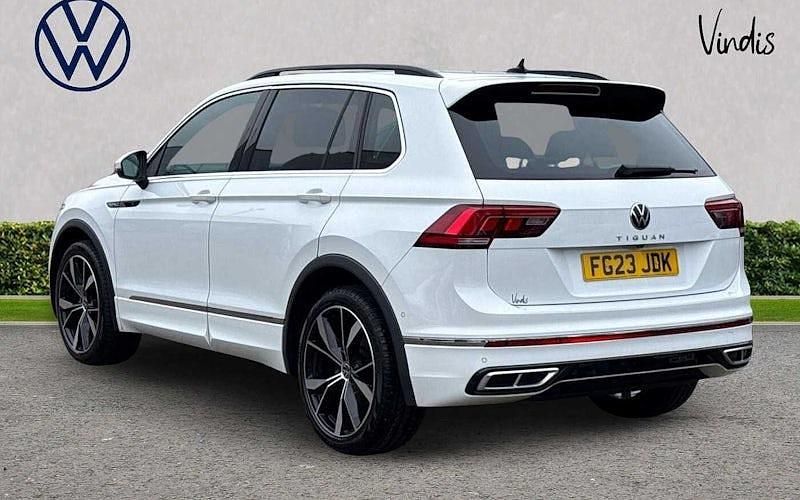 Used VW Tiguan R-line 150 HP (110 kW) 2023 White SUV