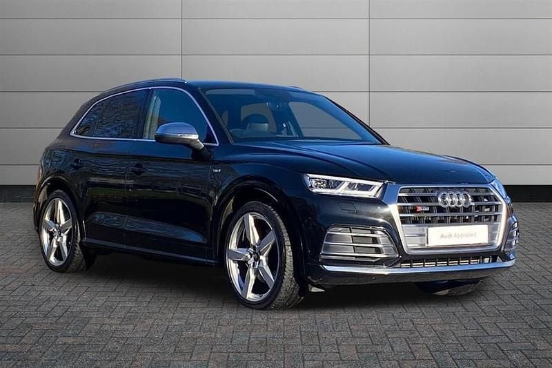 Black Used 2018 Audi SQ5 S-Line SUV | £25,795 (Fair price) - Image 1/4
