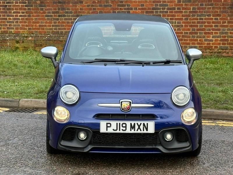 Used Abarth 595C Turismo 165 HP (121 kW) 2019 Blue Cabriolet