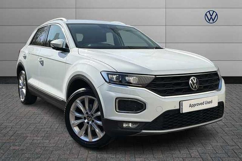 Used VW T-Roc SEL 150 HP (110 kW) 2021 White SUV