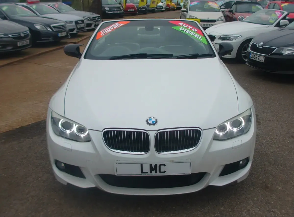 Used BMW 320 Cabriolet Sport Line 184 HP (135 kW) 2012 White Cabriolet