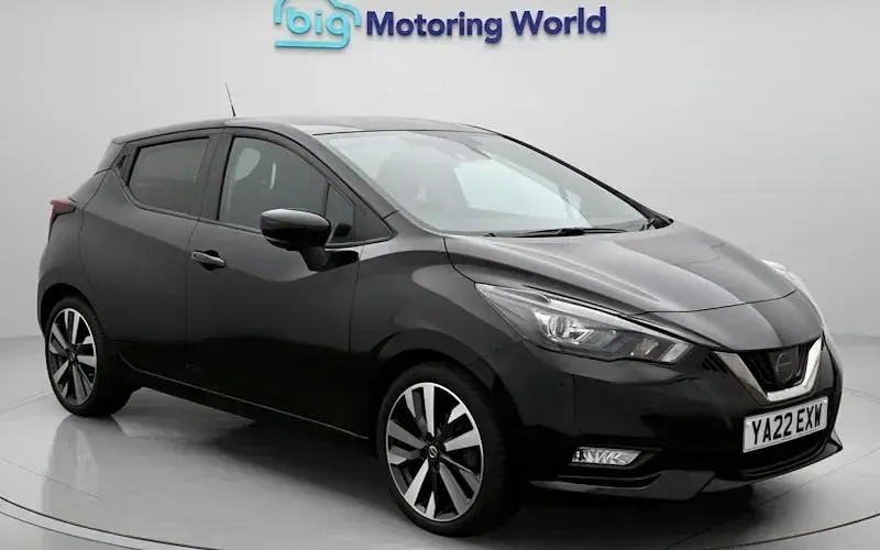 Used Nissan Micra S 92 HP (67 kW) 2022 Black Hatchback
