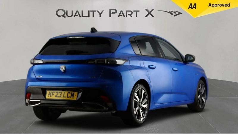 Used Peugeot 308 Allure 2023 Blue Hatchback