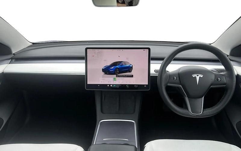 Used Tesla Model 3 Long Range AWD 258 kW (351 HP) 2022 Blue Sedan