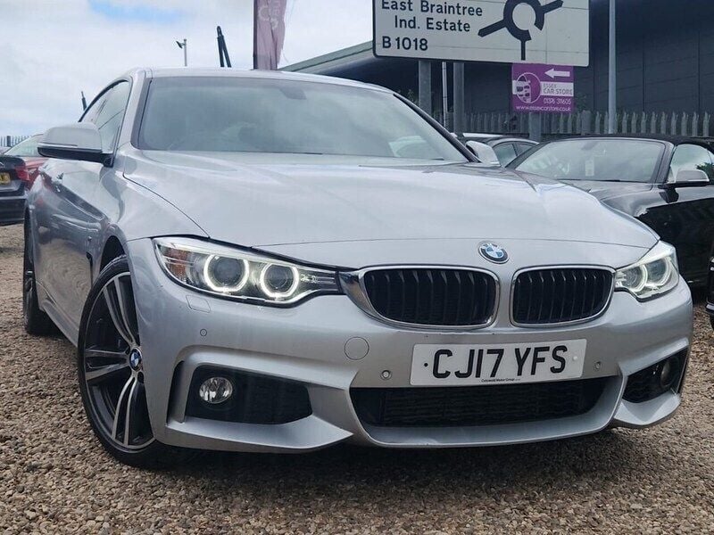 Silver Used 2017 BMW 430 M Sport Coupe | £12,995 (Good price) - Image 1/4