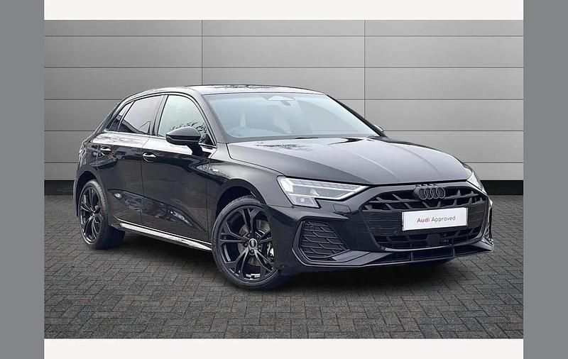 Used Audi A3 e-tron Black Edition 204 HP (150 kW) 2025 Mythos black Hatchback