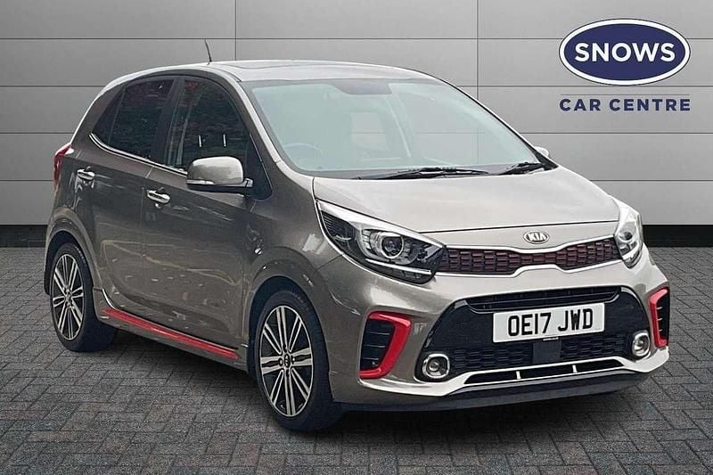 Silver Used 2017 Kia Picanto GT-Line S Hatchback | £8,649 (Fair price) - Image 1/4