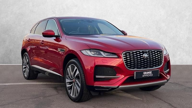 Red Used 2021 Jaguar F-Pace SUV | £29,850 (A bit pricey) - Image 1/4