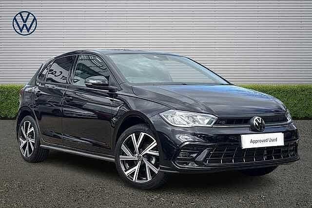 Used VW Polo R-line 95 HP (69 kW) 2024 Black Hatchback