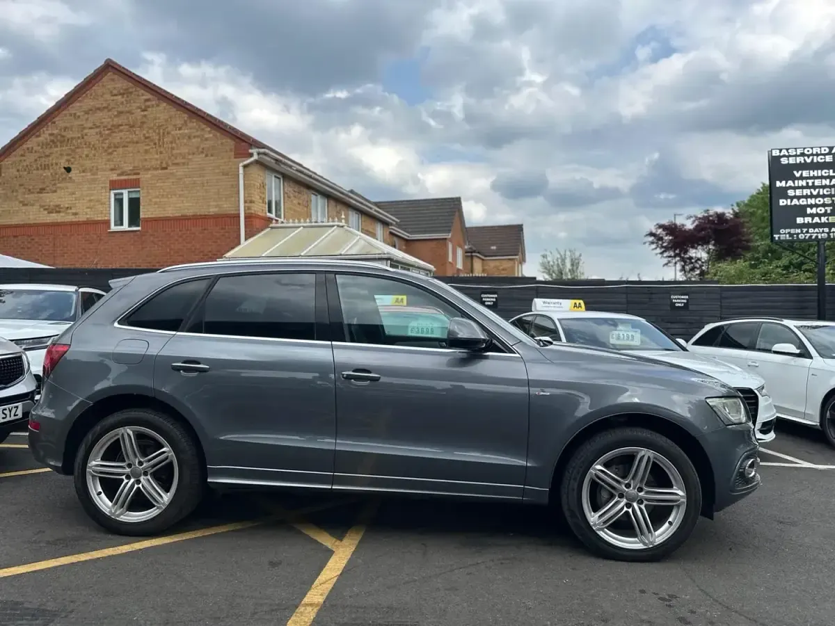 Begagnad Audi Q5 S-line plus 190 HK (139 kW) 2016 Grå SUV