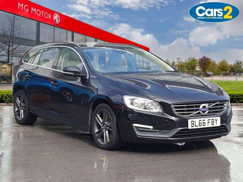 Black Used 2017 Volvo V60 SE Estate | £11,690 - Image 1/4