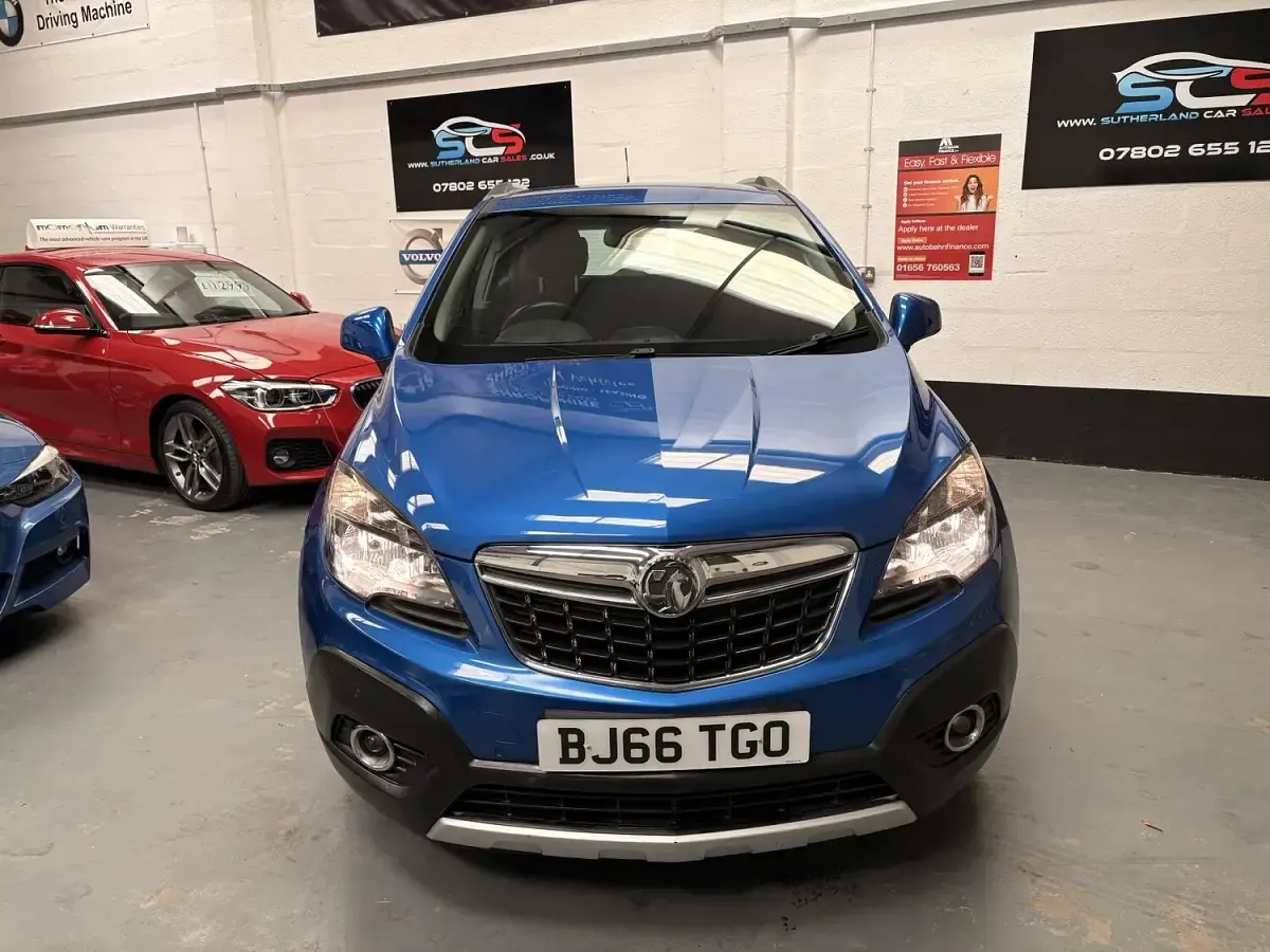 Used Vauxhall Mokka S 115 HP (84 kW) 2016 Blue SUV