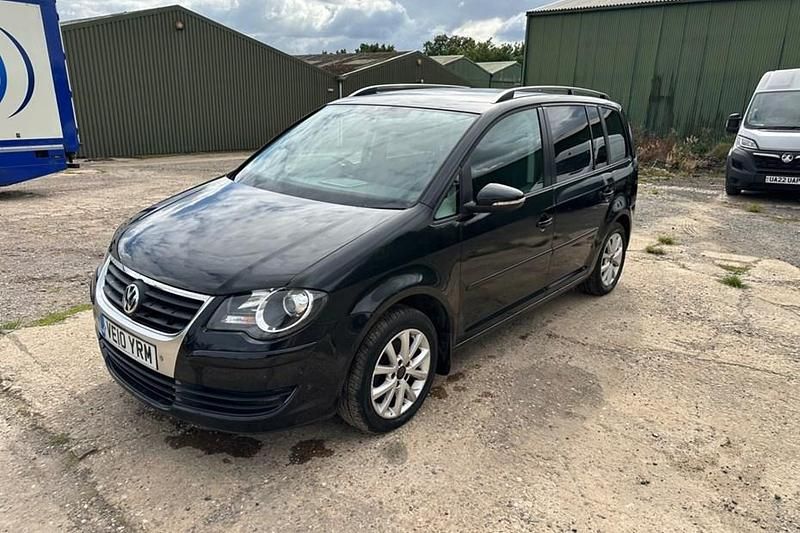 Black Used 2010 VW Touran Match MPV | £1,490 - Image 1/1