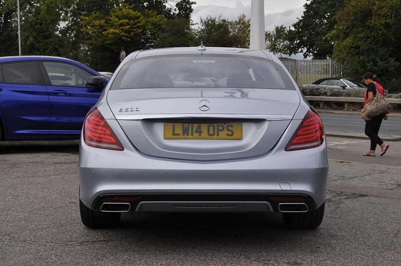 Used Mercedes S500L AMG line 2014 Silver Sedan